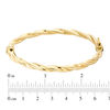 Thumbnail Image 1 of 5.0mm Twist Hinged Bangle in 10K Gold