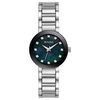 Thumbnail Image 0 of Ladies' Bulova Diamond Accent Watch with Black Mother-of-Pearl Dial (Model: 96P172)