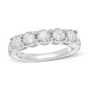 Thumbnail Image 0 of 0.50 CT. T.W. Diamond Five Stone Anniversary Band in 10K White Gold