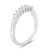 Thumbnail Image 1 of 0.37 CT. T.W. Marquise Diamond Seven Stone Slant Anniversary Band in 10K White Gold