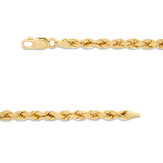 Rope Chain Necklace in 14K Gold 