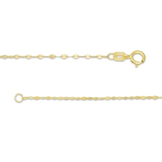 Double Heart Lariat-Style Necklace in 10K Gold|Peoples Jewellers