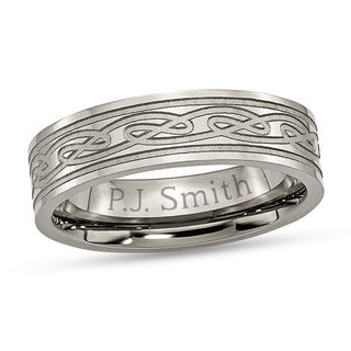 Men's trinity knot outlet wedding bands