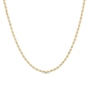 Thumbnail Image 0 of 2.65mm Evergreen Rope Chain Necklace in Hollow 10K Gold - 20"
