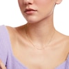 Thumbnail Image 2 of Ladies' 0.52mm Box Chain Necklace in 14K Gold - 16"
