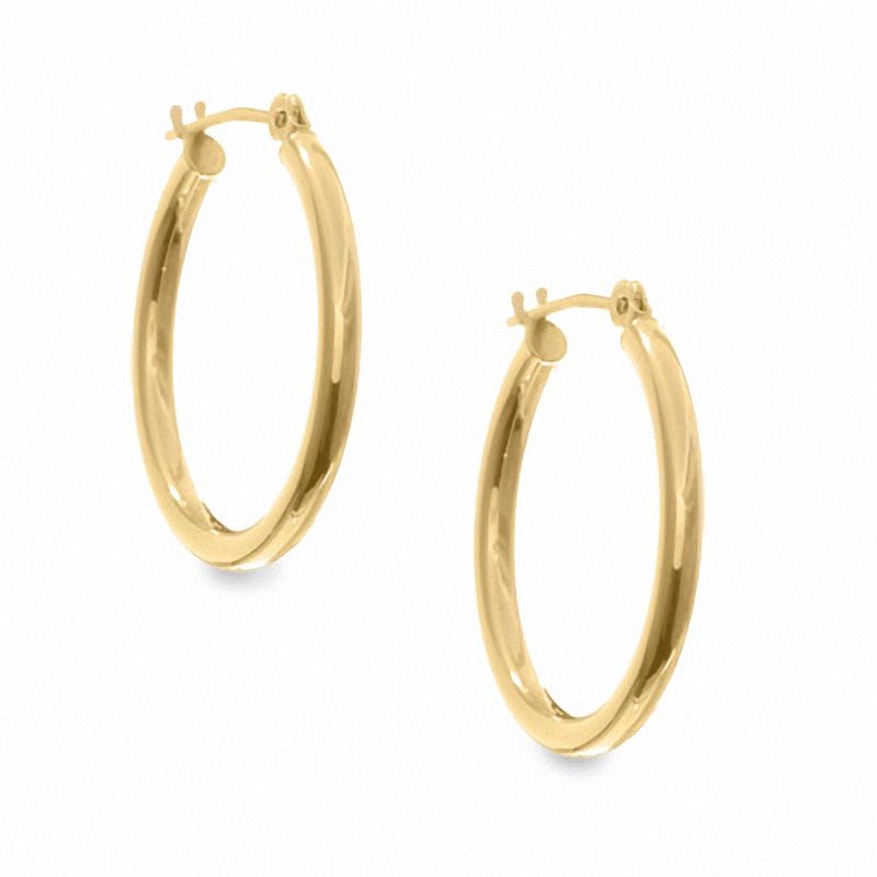 20.0mm Hoop Earrings in 14K Gold