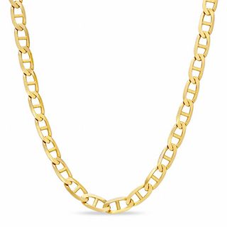 080 Gauge Mariner Chain Necklace in 10K Gold