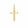 Thumbnail Image 1 of Hollow 10K Gold Cross Charm