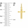 Thumbnail Image 1 of Hollow 10K Gold Cross Charm