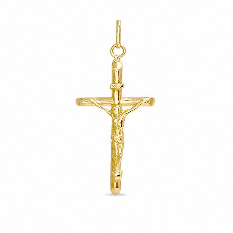 Main Image 1 of 10K Gold Crucifix Charm