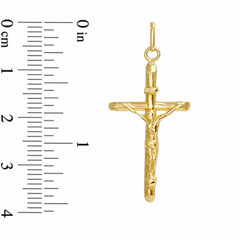 Main Image 2 of 10K Gold Crucifix Charm