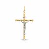 Thumbnail Image 0 of 10K Two-Tone Gold Crucifix Charm