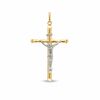 Thumbnail Image 1 of 10K Two-Tone Gold Crucifix Charm