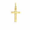 Thumbnail Image 0 of 10K Gold Sunburst Cross Charm