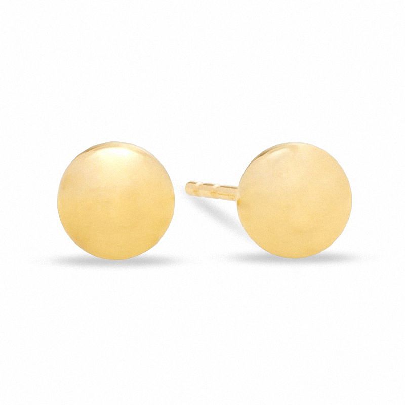 Main Image 1 of 4.8mm Ball Stud Earrings in 14K Gold