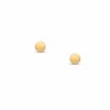 6.0mm Ball Stud Earrings in 14K Gold