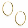 Thumbnail Image 1 of 16mm Light Hoop Earrings in 14K Gold