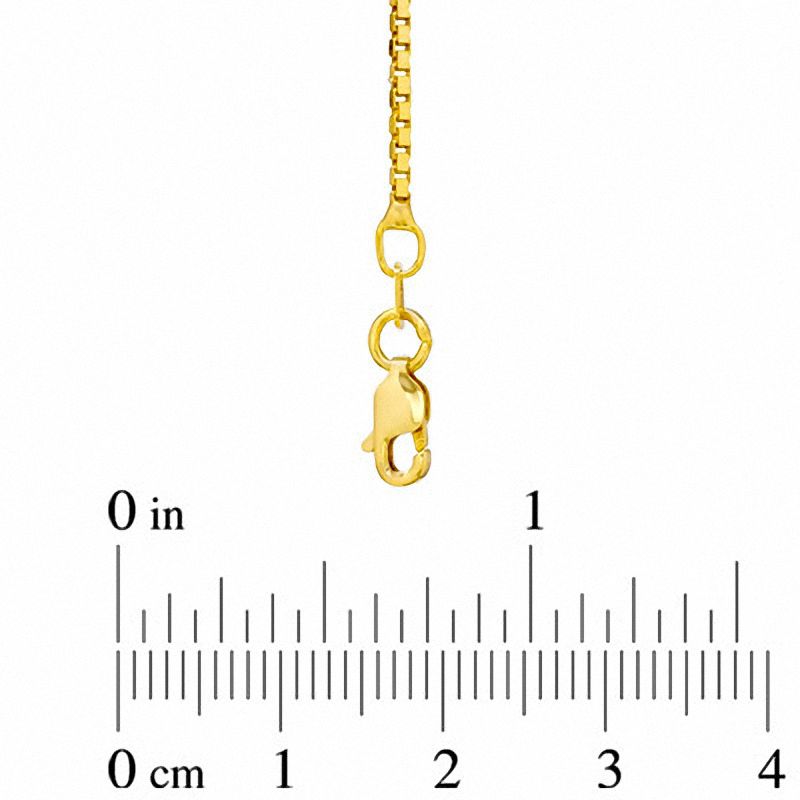 1.15mm Box Chain Necklace in 14K Gold