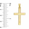 Thumbnail Image 1 of Hollow 10K Gold Medium Cross Charm