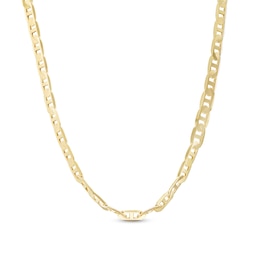 3.0mm Mariner Chain Necklace in 10K Gold - 22&quot;