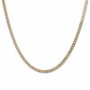Solid 10K Gold Square Link Necklace - 22"