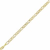 Thumbnail Image 0 of 160 Gauge Concave Figaro Chain Necklace in Solid 10K Gold - 22"