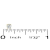 Thumbnail Image 2 of 0.20 CT. T.W. Diamond Solitaire Stud Earrings in 14K Gold (J/I2)