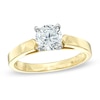 Thumbnail Image 1 of 1.00 CT. Diamond Solitaire Crown Royal Engagement Ring in 14K Gold (J/I2)