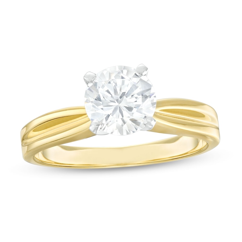 1.00 CT. Certified Prestige® Diamond Solitaire Engagement Ring in 14K Gold (J/I1)