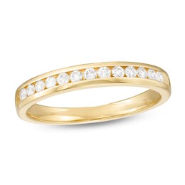 0.25 CT. T.W. Diamond Channel Band in 14K Gold