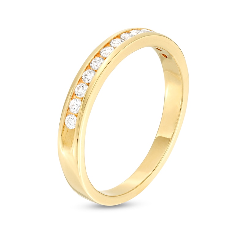 0.25 CT. T.W. Diamond Channel Band in 14K Gold