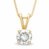 Thumbnail Image 0 of 0.50 CT. Certified Diamond Solitaire Pendant in 14K Gold (J/I1)