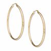 Thumbnail Image 0 of 45mm Diamond-Cut Hoop Earrings in 14K Gold
