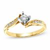 Thumbnail Image 1 of 0.25 CT. T.W. Diamond Engagement Ring in 14K Gold
