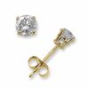 Thumbnail Image 0 of 0.60 CT. T.W. Diamond Solitaire Stud Earrings in 14K Gold