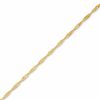 Thumbnail Image 0 of Adjustable Singapore Chain Anklet in 10K Gold