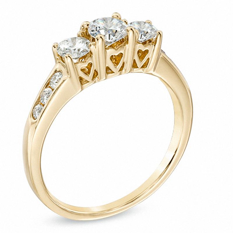 Gold Ring: 14K Past Present Future Ring – ANTOANETTA