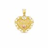 Thumbnail Image 0 of 10K Two-Tone Gold Grandma Heart Charm