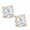Thumbnail Image 0 of 0.30 CT. T.W. Diamond Solitaire Stud Earrings in 14K Gold