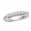 Thumbnail Image 1 of 0.25 CT. T.W. Diamond Wedding Band in 14K White Gold