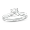 Thumbnail Image 1 of 1.00 CT. Certified Prestige® Diamond Solitaire Engagement Ring in 14K White Gold (J/I1)