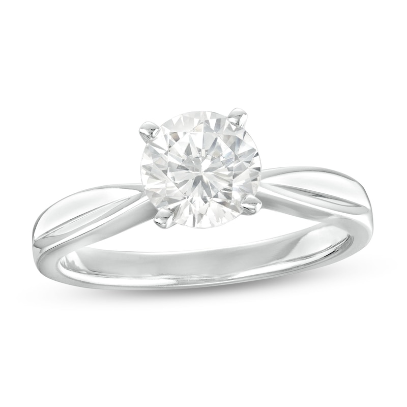 1.00 CT. Certified Prestige® Diamond Solitaire Engagement Ring in 14K White Gold (J/I1)