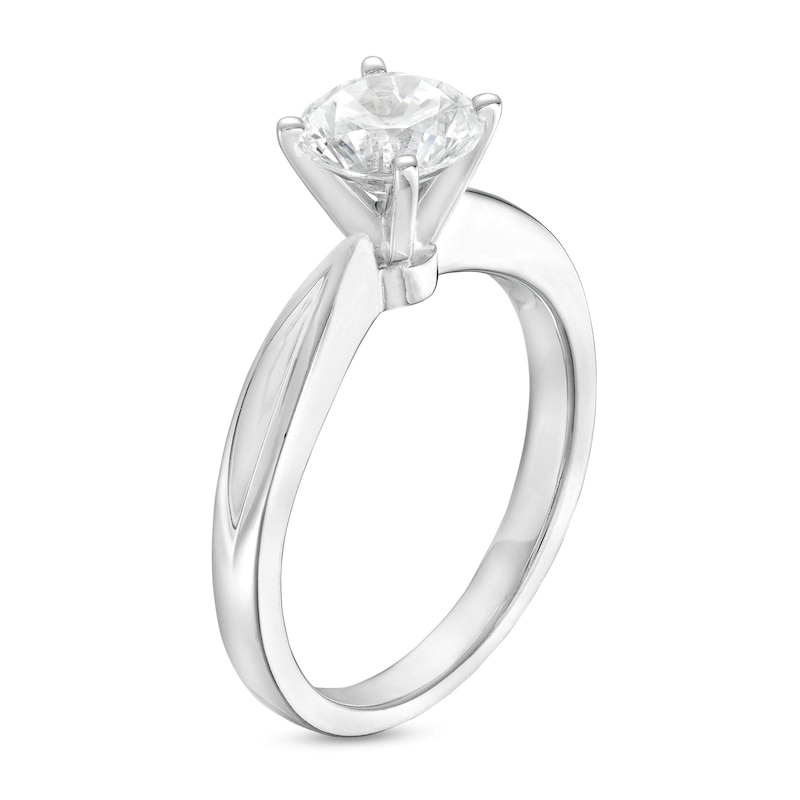 1.00 CT. Certified Prestige® Diamond Solitaire Engagement Ring in 14K White Gold (J/I1)