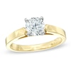 Thumbnail Image 1 of 0.70 CT. Diamond Solitaire Crown Royal Engagement Ring in 14K Gold (J/I2)