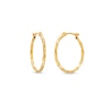 Thumbnail Image 0 of 18mm Twist Hoop Earrings in 14K Gold