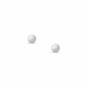 Thumbnail Image 1 of 4.0mm Ball Stud Earrings in 14K White Gold