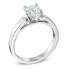 0.70 CT. Diamond Solitaire Crown Royal Engagement Ring in 14K White Gold (J/I2)