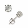 Thumbnail Image 0 of 0.60 CT. T.W. Diamond Solitaire Stud Earrings in 14K White Gold