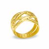 Thumbnail Image 2 of 10K Gold Polished Swirl Ring