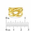 Thumbnail Image 3 of 10K Gold Polished Swirl Ring